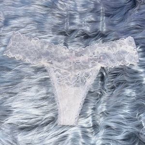 Victoria’s Secret Lace Thong Panties